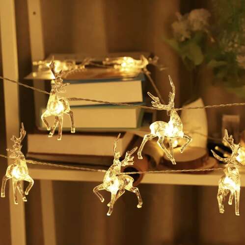 Božične LED lučke - jelenčki RUHHY 5