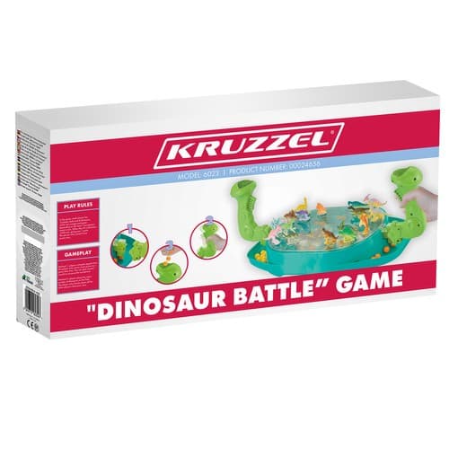 KRUZZEL Družabna igra "Bitka dinozavrov" 2