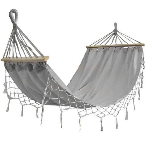 Vrtni viseči ležalnik XXL Gardlov, 200x150cm, do 250kg 8