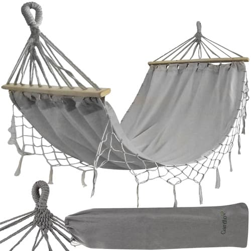 Vrtni viseči ležalnik XXL Gardlov, 200x150cm, do 250kg