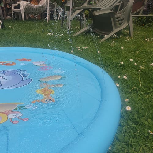 Vodna podloga - fontana KRUZZEL 165 cm, za igro na prostem 8