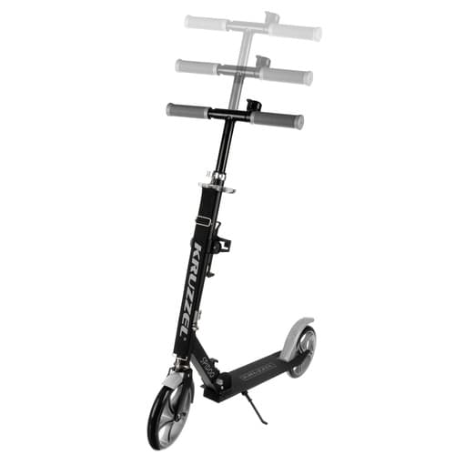 Zložljiva siva skiro KRUZZEL Spidoo, 200 mm kolesa, ABEC-7 6