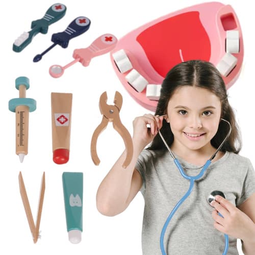 KRUZZEL Set malega zdravnika z 24782 dodatki 5