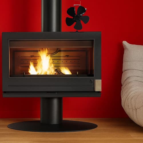 Ventilator za kamin Kaminer s 5 lopatic, termoelektrični 6