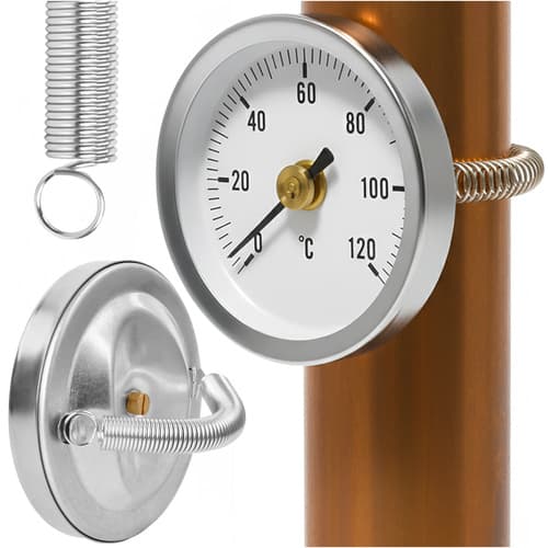 RUHHY Termometer za cev, 0-120°C
