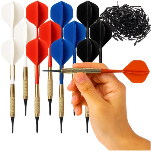 Set puščic za pikado TRIZAND 26100 - 12 kosov + dodatni konice