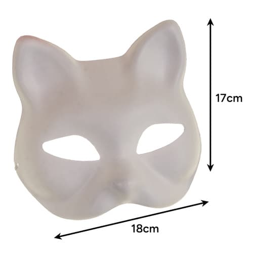 Mačke DIY maske za ustvarjanje, 6 kosov + dodatki MAALEO 2