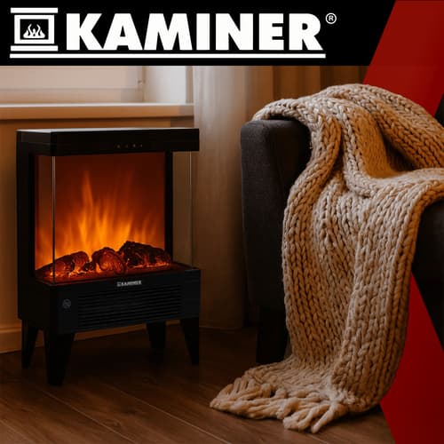 Kaminer EMBEGO 2000W grelnik z učinkom plamena