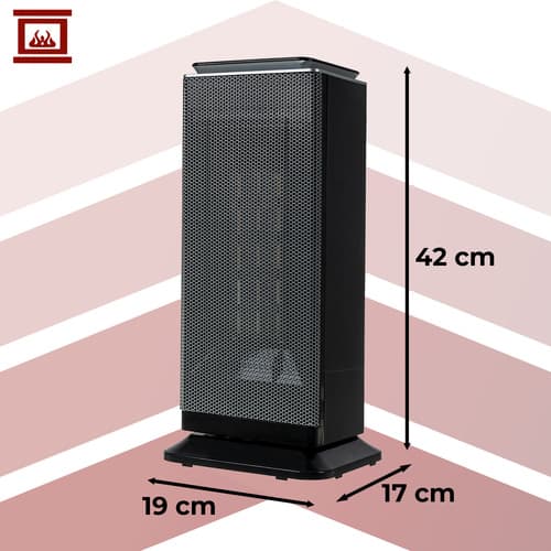 Kaminer Lumina 2.0 PTC keramični grelnik, 2000W, s pilotom 2
