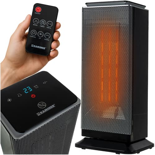 Kaminer Lumina 2.0 PTC keramični grelnik, 2000W, s pilotom