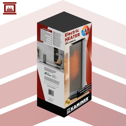 Kaminer Lumina 2.0 PTC keramični grelnik, 2000W, s pilotom 3