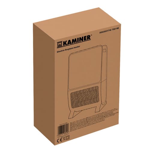 Kaminer Blazeo grelnik z učinkom plamena, 2000W 2