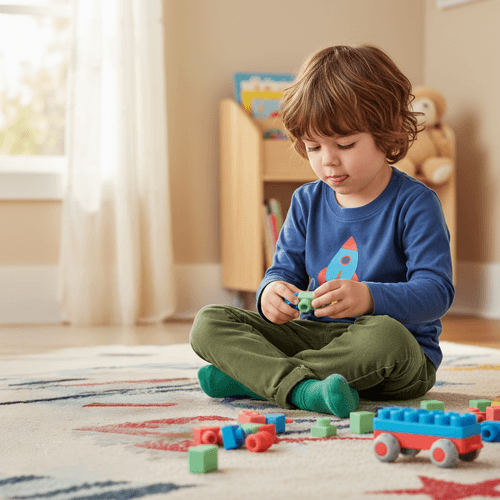 ISO TRADE Set 30 gumijastih senzoričnih kock 5