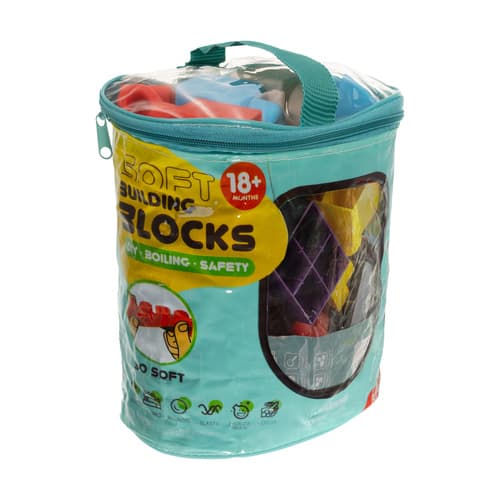 ISO TRADE Set 30 gumijastih senzoričnih kock 2