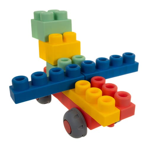 ISO TRADE Set 80 gumijastih senzoričnih kock 7