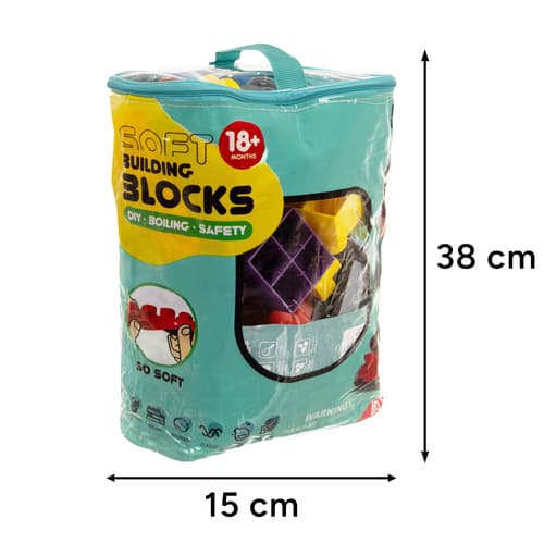 ISO TRADE Set 80 gumijastih senzoričnih kock 2