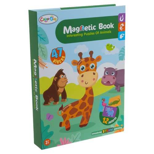 ISO TRADE Magnenta puzzel - Živali 4