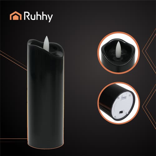 LED sveče RUHHY, 12 kosov, 15 cm, topla bela 6