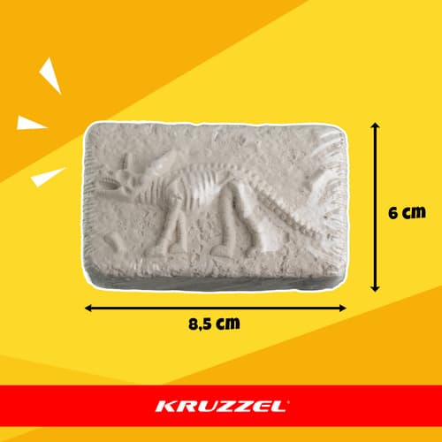 KRUZZEL Komplet za izkopavanje dinozavrov 6 v 1 2
