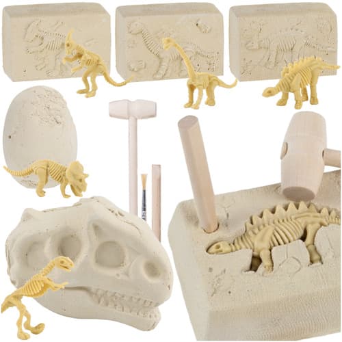 Dinozaver - komplet za izkopavanje 5v1 KRUZZEL