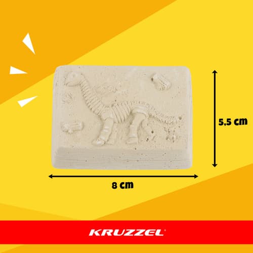 Dinozaver - komplet za izkopavanje 5v1 KRUZZEL 2