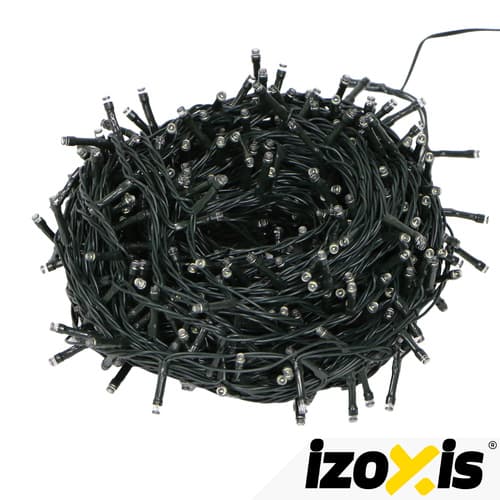 Božične lučke IZOXIS 500 LED, 35m, hladno bele, IP44 6