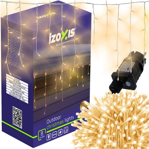 Zunanje lučke 300 LED 15m IZOXIS - Topla bela