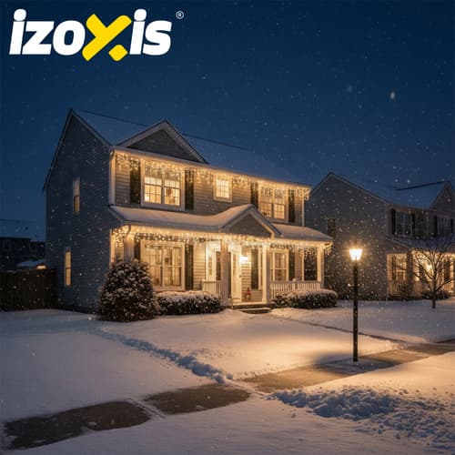 Zunanje lučke 300 LED 15m IZOXIS - Topla bela 4