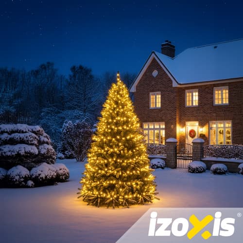 Božične lučke okrogle 300 LED 30m IZOXIS 6