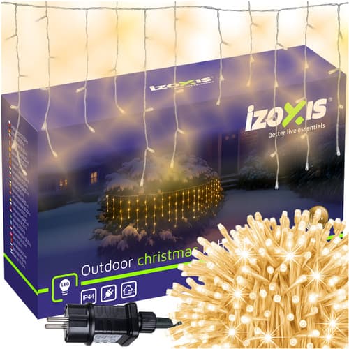 Zunanje lučke 100 LED 6m IZOXIS - Topla bela 2