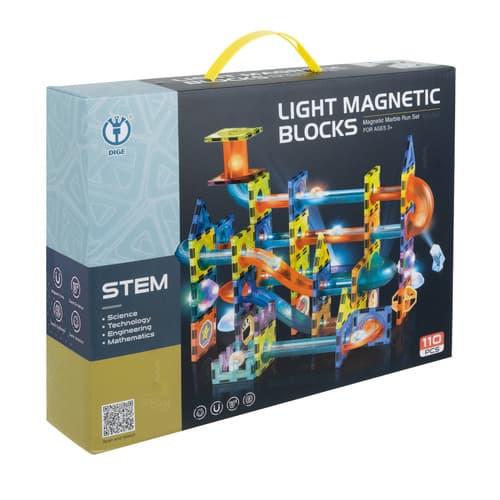 Magnetski gradbeni bloki ISO TRADE - Tor kulkowy 110el. 25766 3