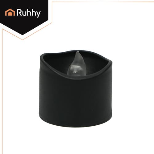 LED sveče RUHHY - Črna, 12 kosov, 3,6cm 3