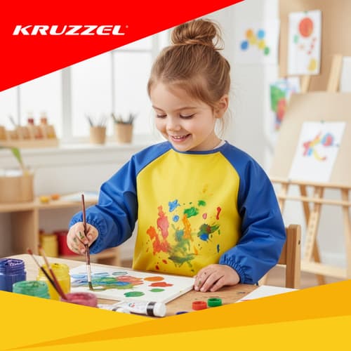 Zaščitni predpasnik KRUZZEL za otroke, velikost M 5