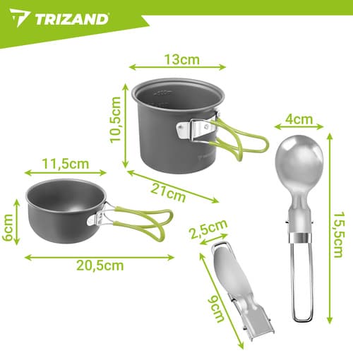 Menažka turistična Trizand 1,2 L 5
