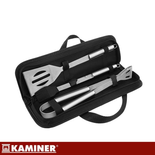 Set za žar Kaminer - 3 kos, nerjaveče jeklo 4
