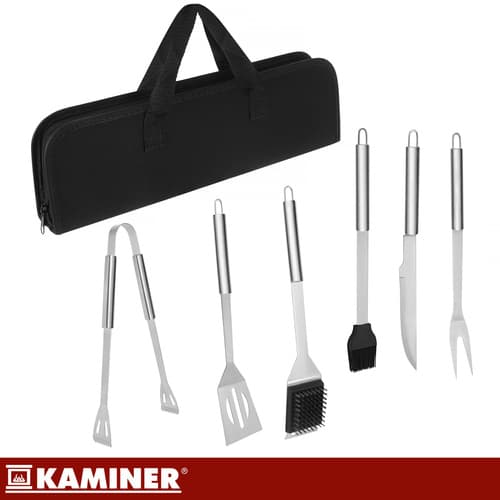 Set za žar Kaminer - 6 kosov, nerjaveče jeklo 4