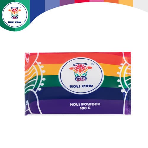 HOLI COW Barvni prah Holi Cow, set 6x100g 4
