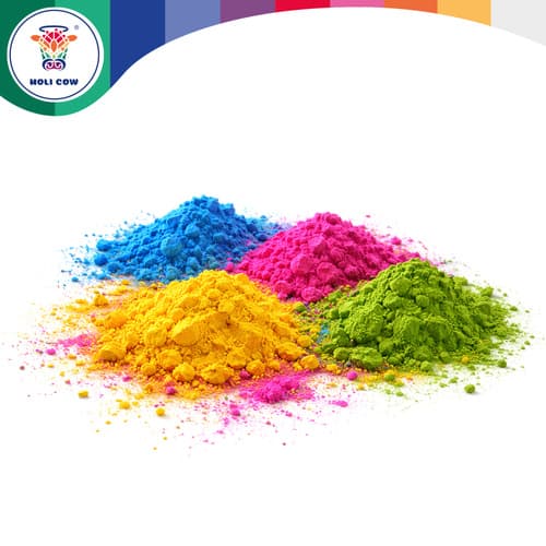HOLI COW Barvni prah Holi Cow, set 6x100g 6