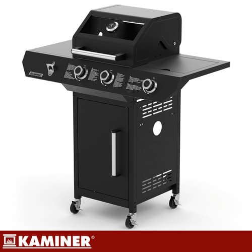 Plinski žar KAMINER Varen Black 3.0 z močjo 10kW 7