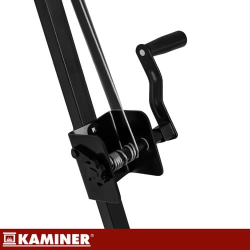 Vrtni žar na stojalu Kaminer, 190 cm, rešetka 70 cm 6