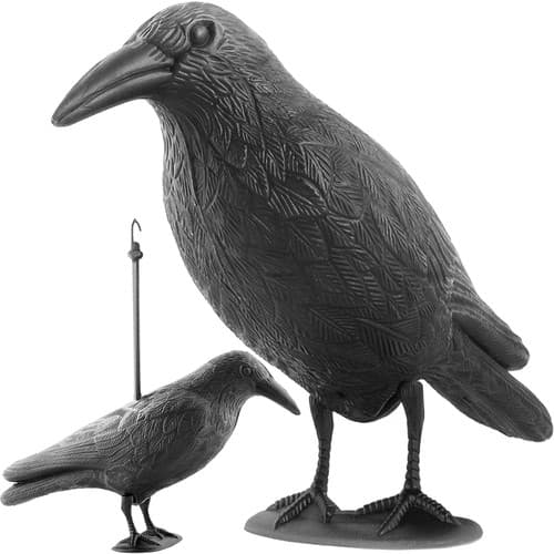 ISO TRADE Odstraszalo za ptice - kormoran, črna 2