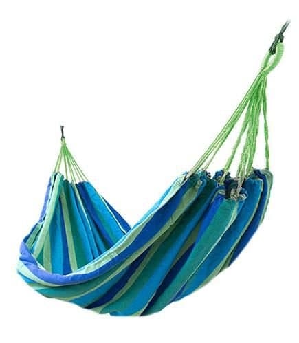 GARDLOV Viseči hamak, dvobarvni, 240 x 150 cm, nosilnost 150 kg 2
