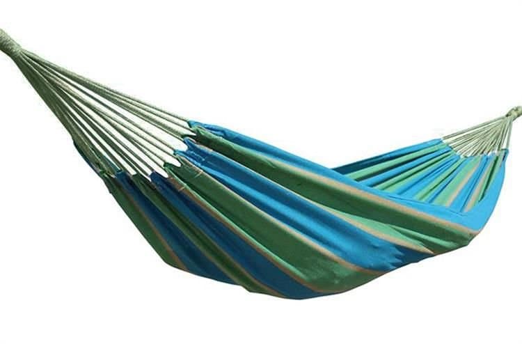 GARDLOV Viseči hamak, dvobarvni, 240 x 150 cm, nosilnost 150 kg 4