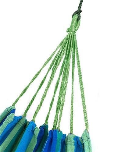 GARDLOV Viseči hamak, dvobarvni, 240 x 150 cm, nosilnost 150 kg 5