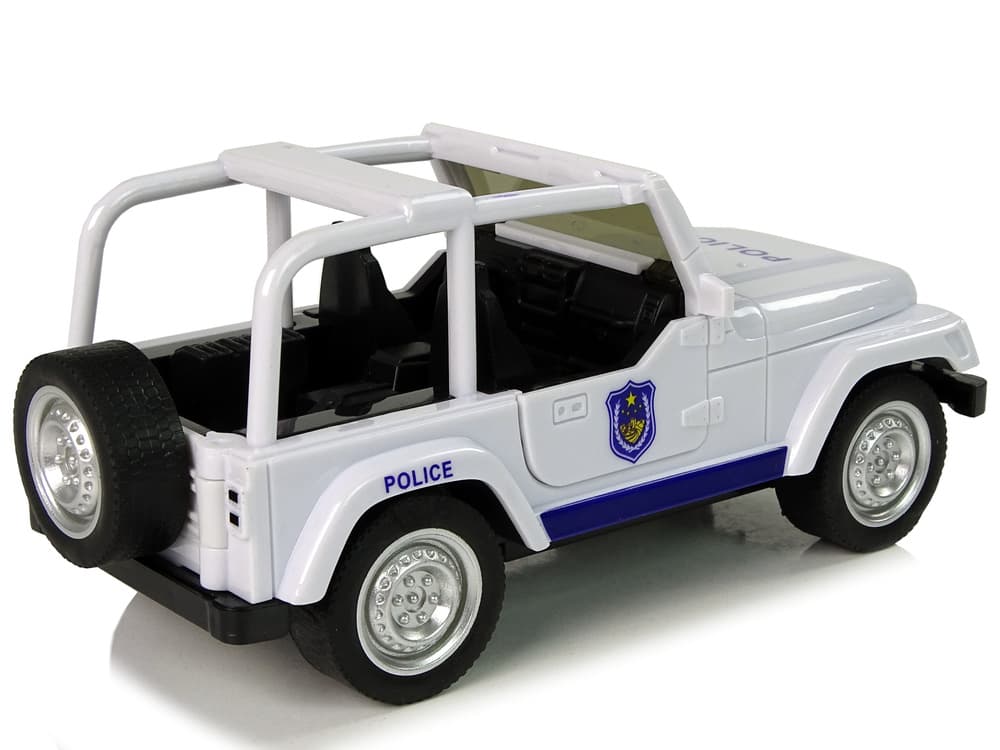 Terensko vozilo, policijski avto, bel 5