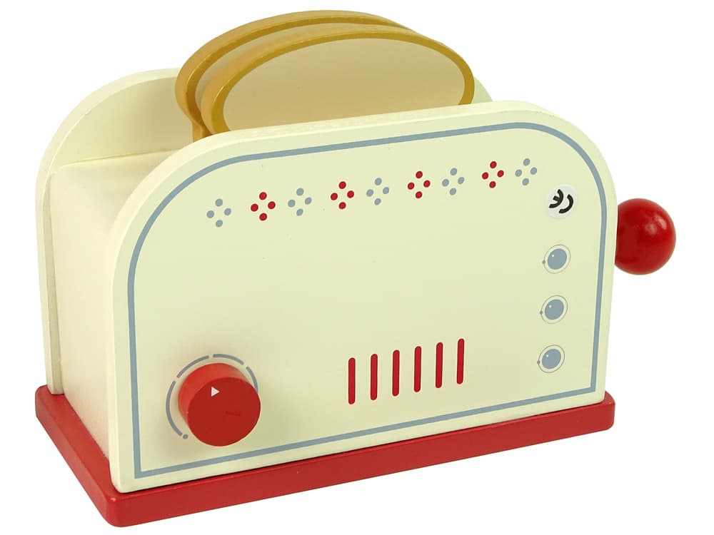 Leseni toaster z dodatki za zajtrk 4