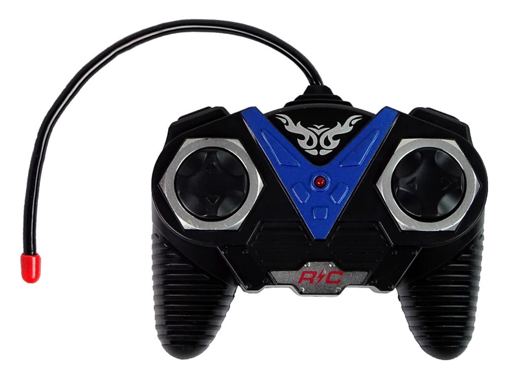 Športni avto R/C z nalepkami 1:20, rdeč, pilot 3