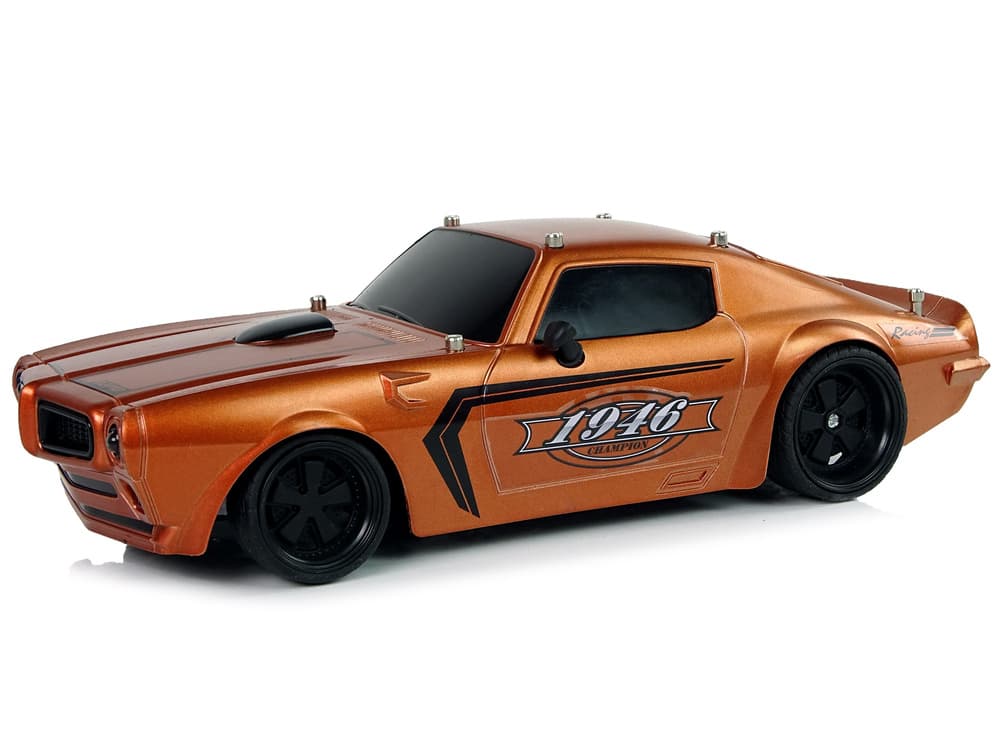 Športni avto R/C 1:18, rjav, Champion, pilot 2