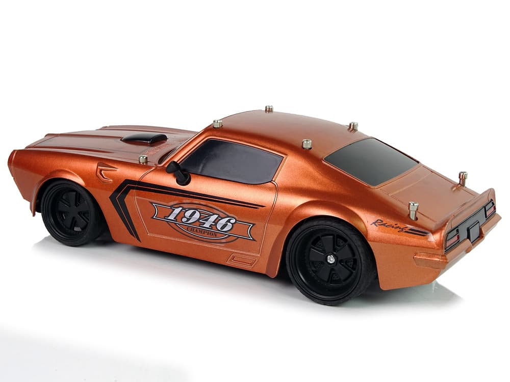 Športni avto R/C 1:18, rjav, Champion, pilot 4