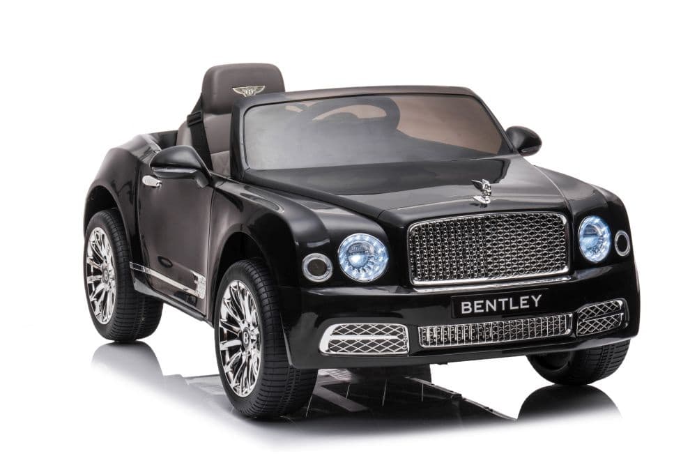 Akumulatorski avtomobil LEAN CARS Bentley Mulsanne, črna lakirana